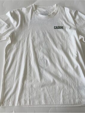adidas Men's Adicross "Caddie" Graphic Crewneck Tee Size L NWOT 100% Cotton